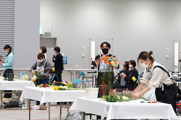 【金賞 フラワー装飾 桜井 春希 株式会社Ｓ・Ｋ花企画 佐久市